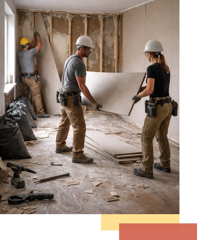 Демонтаж стеновых панелей в Первоуральске быстро и аккуратно