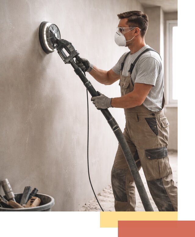 Профессиональная шлифовка стен в Первоуральске быстро и качественно