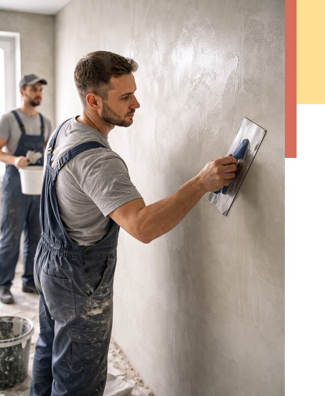 Глянцевание штукатурки стен в Первоуральске от 7720 руб. — услуги и затирка | ОТДЕЛОЧНИК-Прв