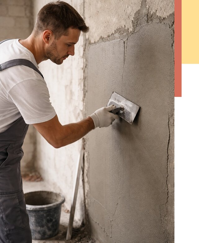 Штукатурка стен под плитку в Первоуральске от 4323 руб./м2 — выравнивание под плитку | ОТДЕЛОЧНИК-Прв