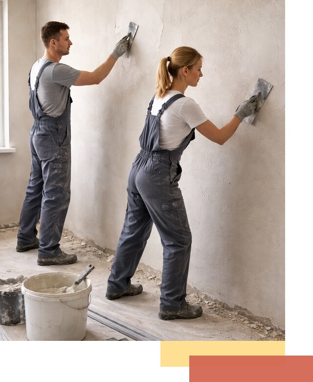 Штукатурка стен под обои в Первоуральске профессионально и быстро