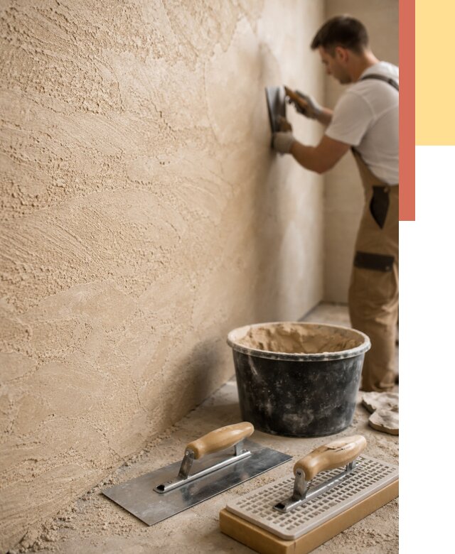 Декоративная штукатурка травертин в Первоуральске от 1853 руб/м2 — качественно и недорого | ОТДЕЛОЧНИК-Прв