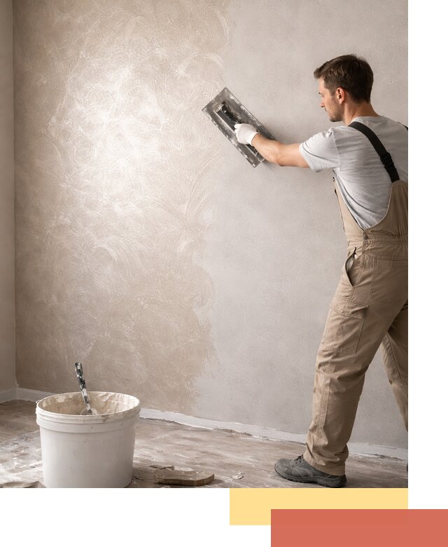 Декоративная штукатурка «Мокрый шелк» под ключ в Первоуральске