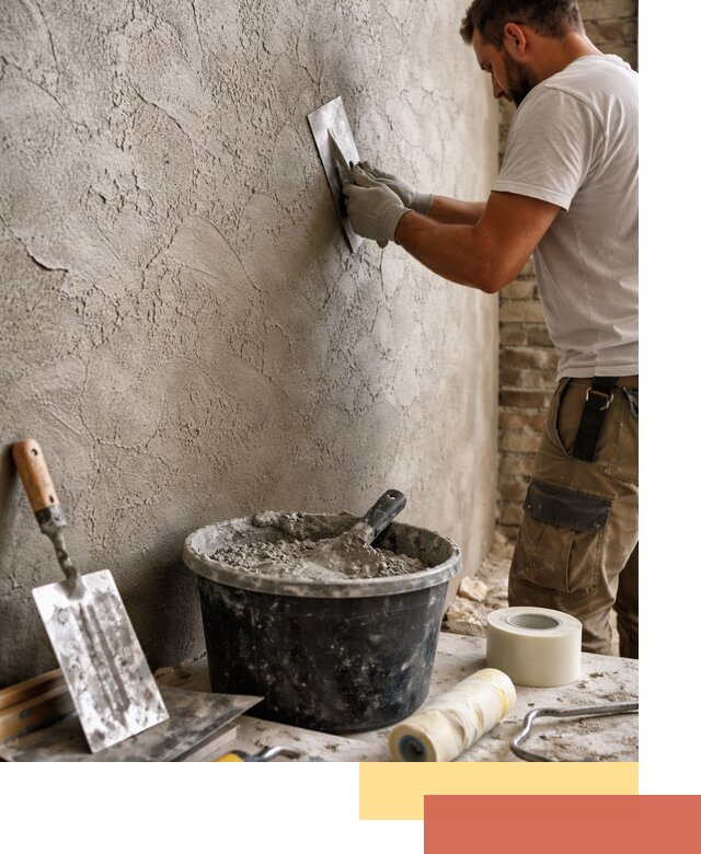 Декоративная штукатурка лофт в Первоуральске — отделка стен и потолков