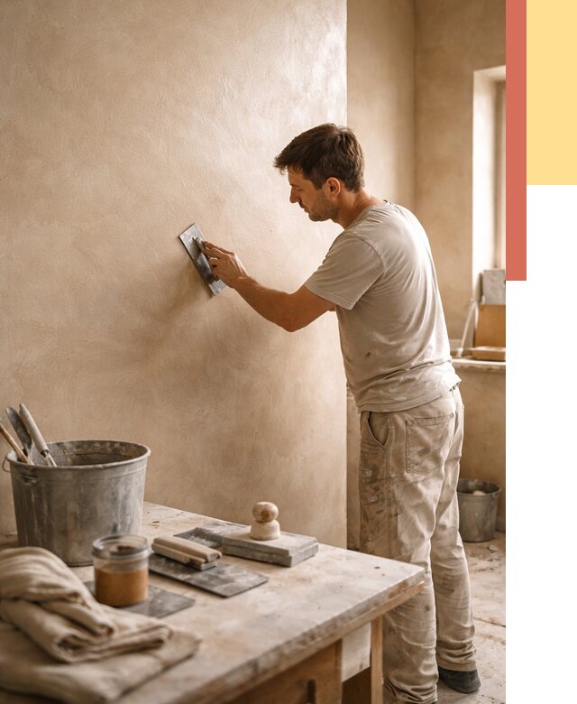 Марокканская штукатурка таделакт в Первоуральске под ключ от 4323 руб. | ОТДЕЛОЧНИК-Прв