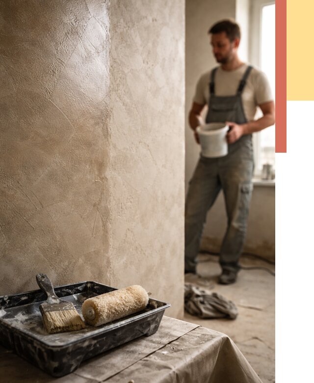 Нанесение воска на штукатурку в Первоуральске от 3603 руб. | Услуги ОТДЕЛОЧНИК-Прв