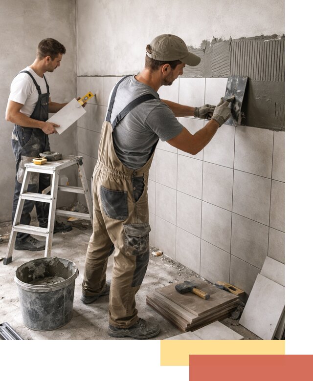 Укладка плитки на стены в Первоуральске профессионально и надежно