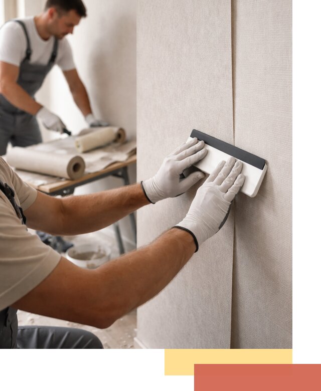 Поклейка обоев под покраску в Первоуральске профессионально и быстро