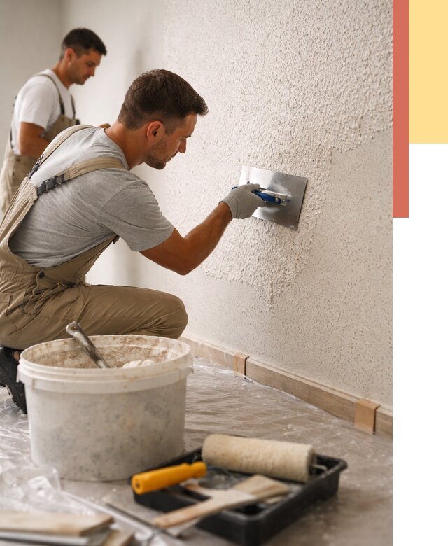 Нанесение жидких обоев в Первоуральске от 7720 руб./м2 — быстро и недорого | ОТДЕЛОЧНИК-Прв