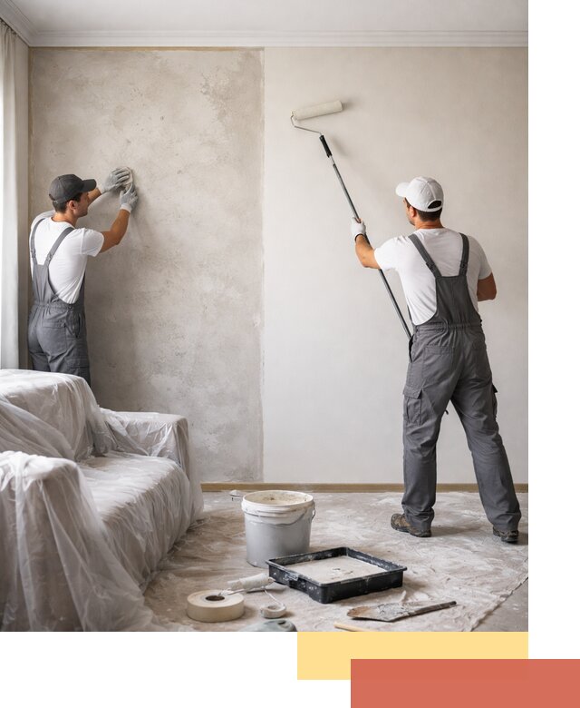 Покраска стен антивандальной краской в Первоуральске