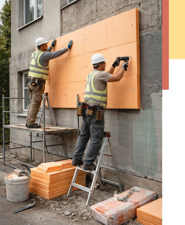 Утепление стен пеноплексом в Первоуральске от 1904 руб./м2 — быстро и недорого | ОТДЕЛОЧНИК-Прв
