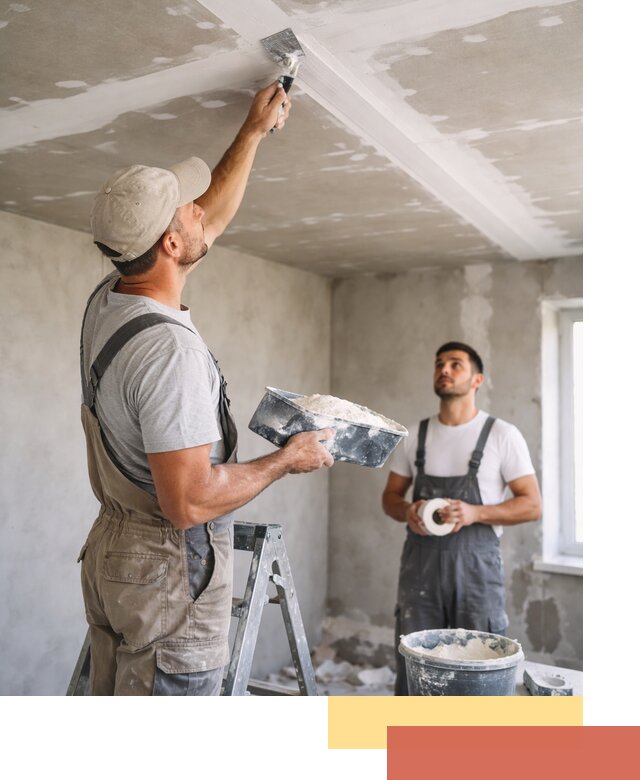 Обработка швов потолка ГКЛ в Первоуральске: качественная заделка и шпатлевка