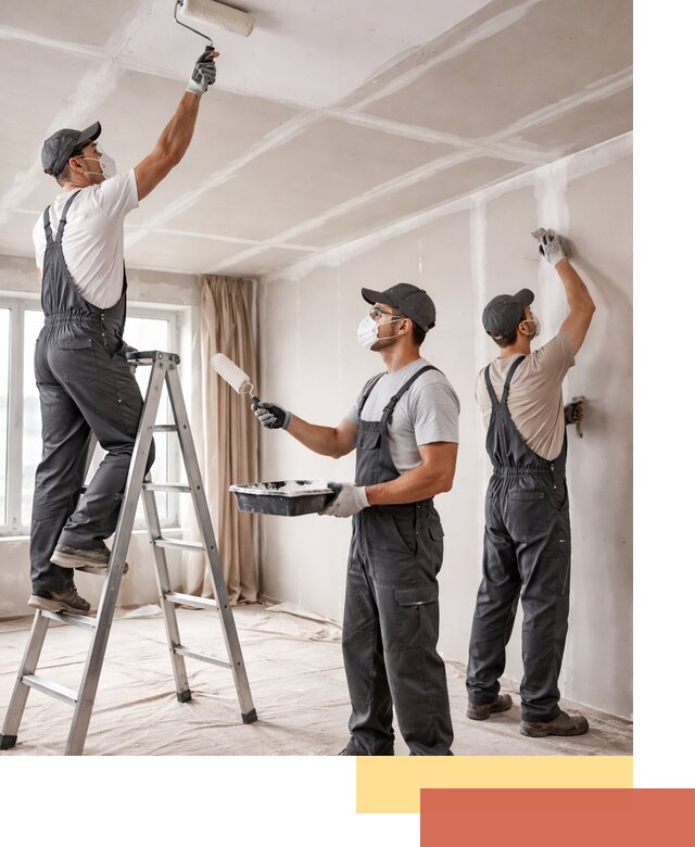 Покраска потолка из гипсокартона в Первоуральске качественно и недорого