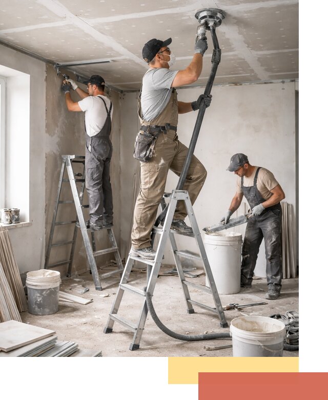 Ремонт потолка из гипсокартона в Первоуральске: быстрый и качественный монтаж