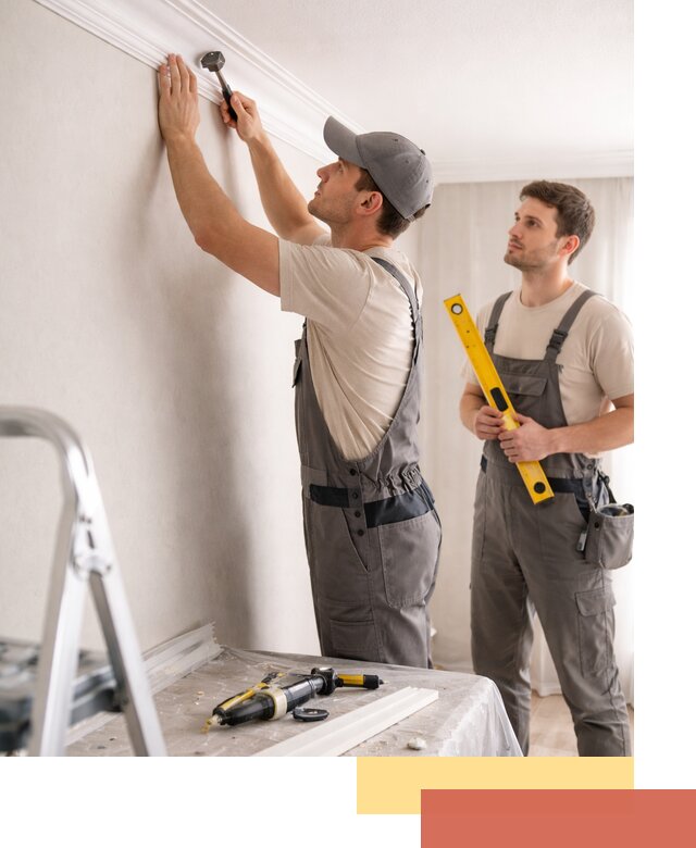 Монтаж потолочного плинтуса в Первоуральске качественно и быстро