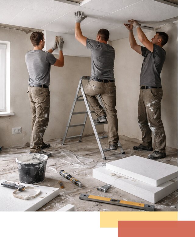 Утепление потолка пенопластом в Первоуральске быстро и качественно