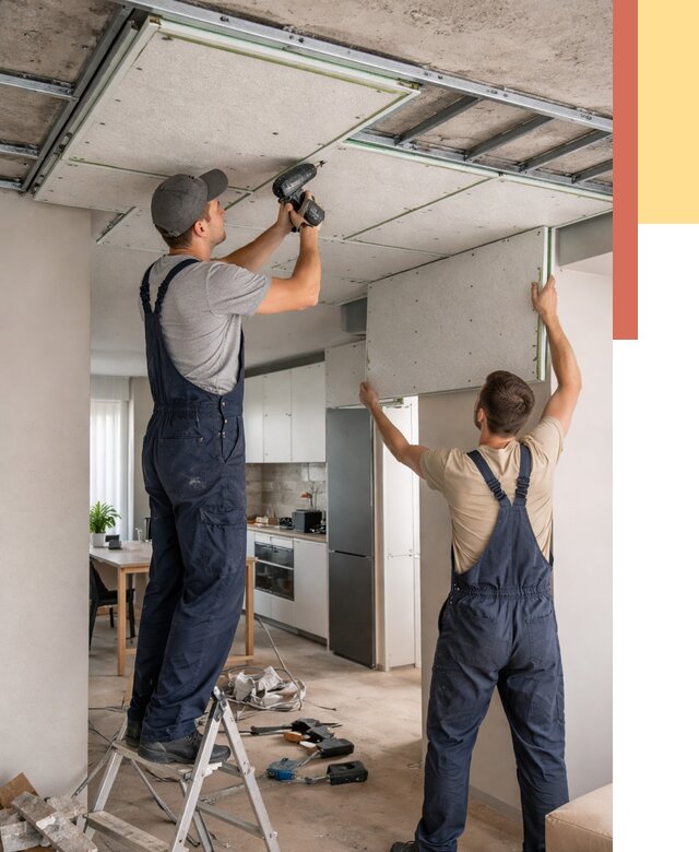 Шумоизоляция потолка панелями зипс в Первоуральске от 1904 руб. под ключ | ОТДЕЛОЧНИК-Прв